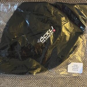 Stockli Black Bucket Hat